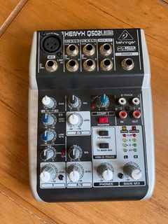 Behringer XENYX Q502 Usb audio mixer/sound card