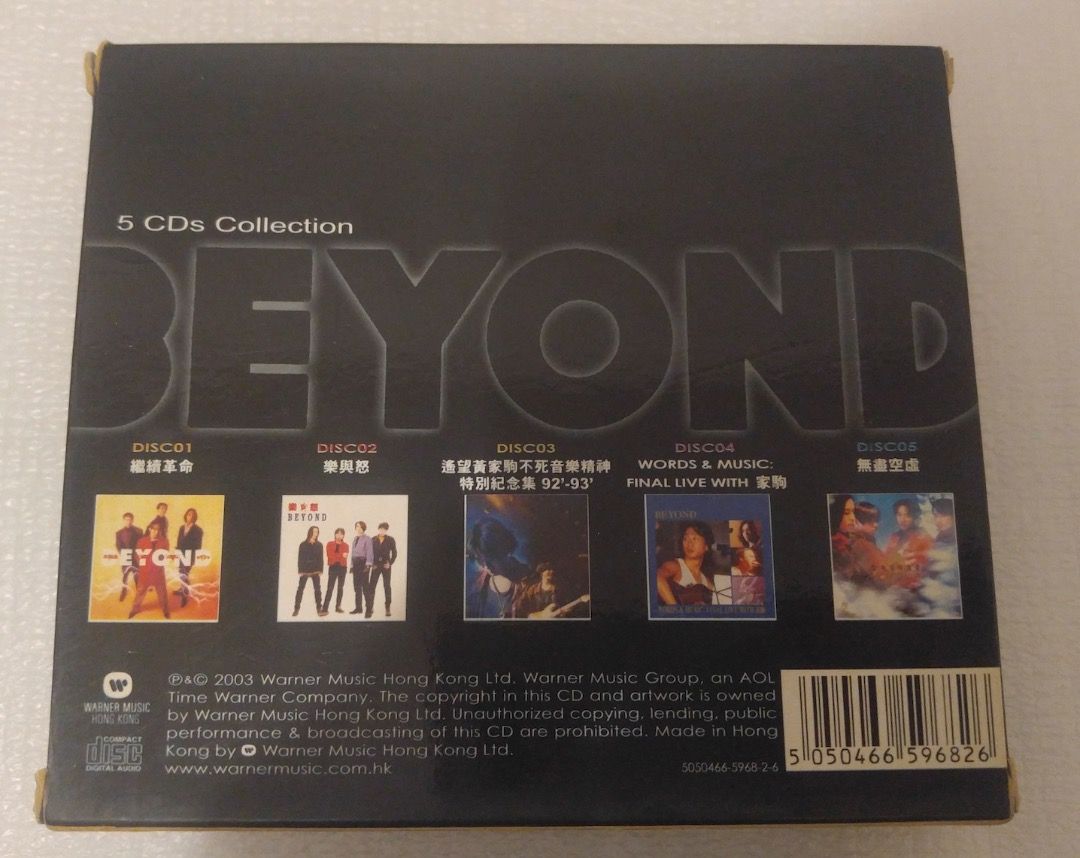Beyond 20th Anniversary Collection 5 CDs Limited Edition Beyond 20 