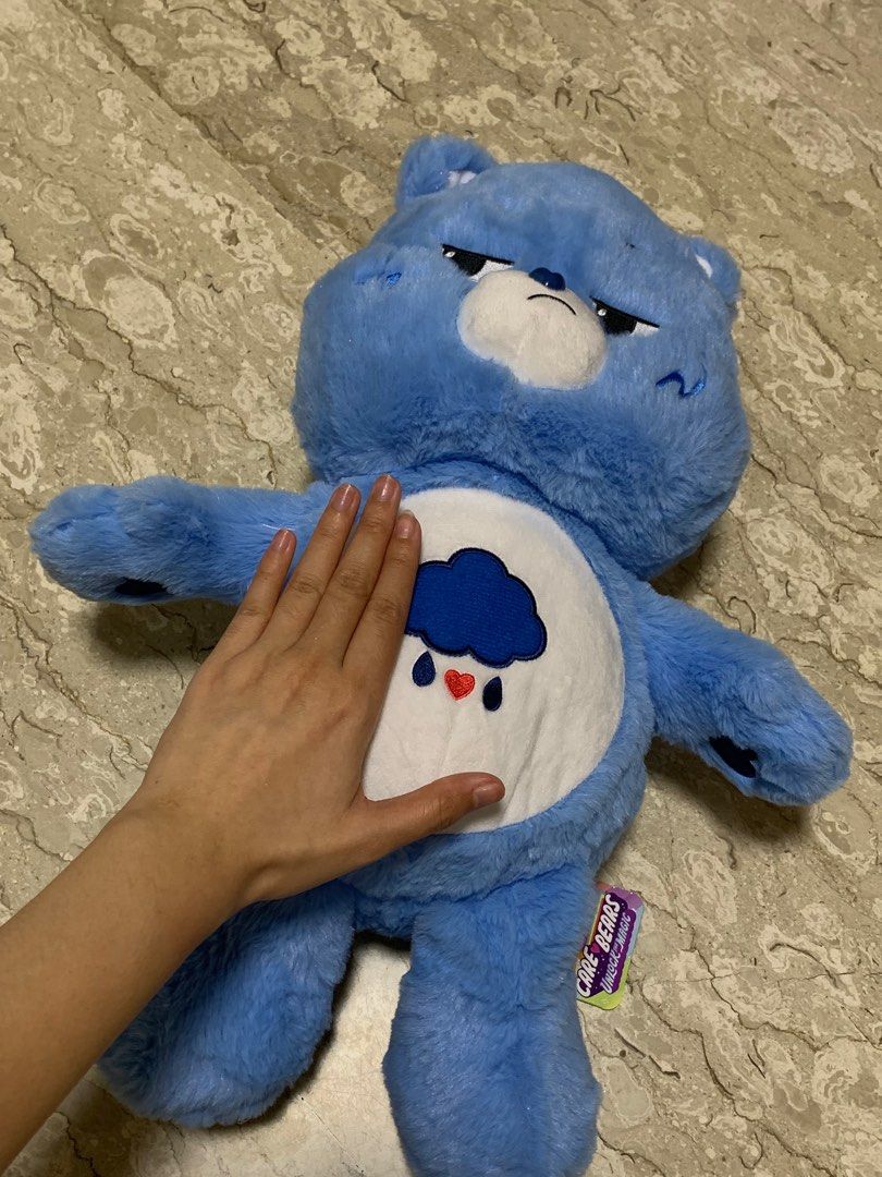 Big Blue Carebear Authentic Plushy, Hobbies & Toys, Toys & Games on