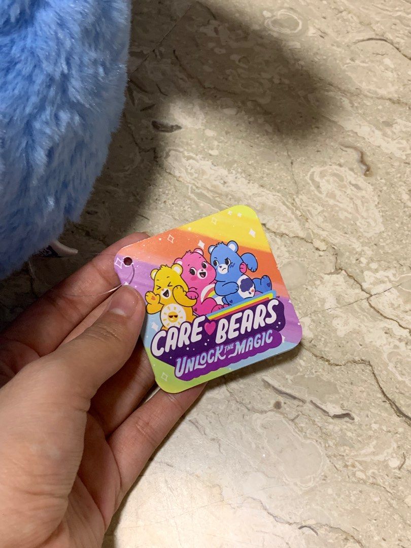 Big Blue Carebear Authentic Plushy, Hobbies & Toys, Toys & Games on