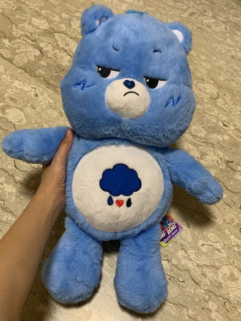 Big Blue Carebear Authentic Plushy, Hobbies & Toys, Toys & Games on