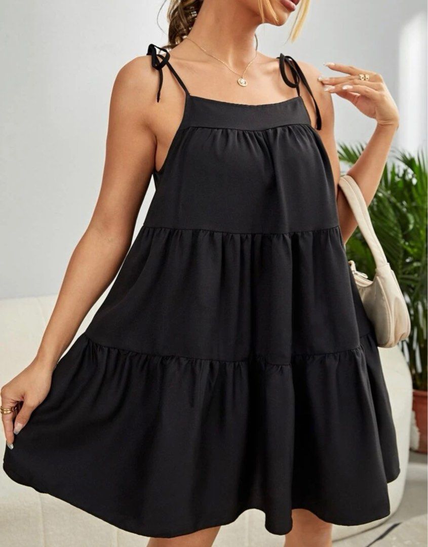 Flounce cami dress cheap