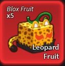 Blox Fruit Leopard Fruit, Video Gaming, Gaming Accessories, In-Game