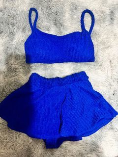 Blue Coordinates (swim wear)