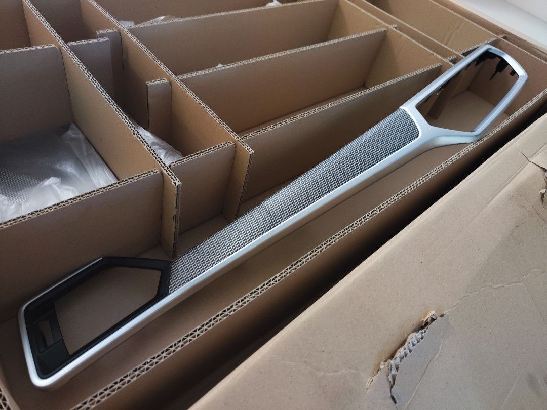 BMW G20 Pre LCI MSport Tetragon Aluminium interior trim, Car Accessories, Accessories on Carousell