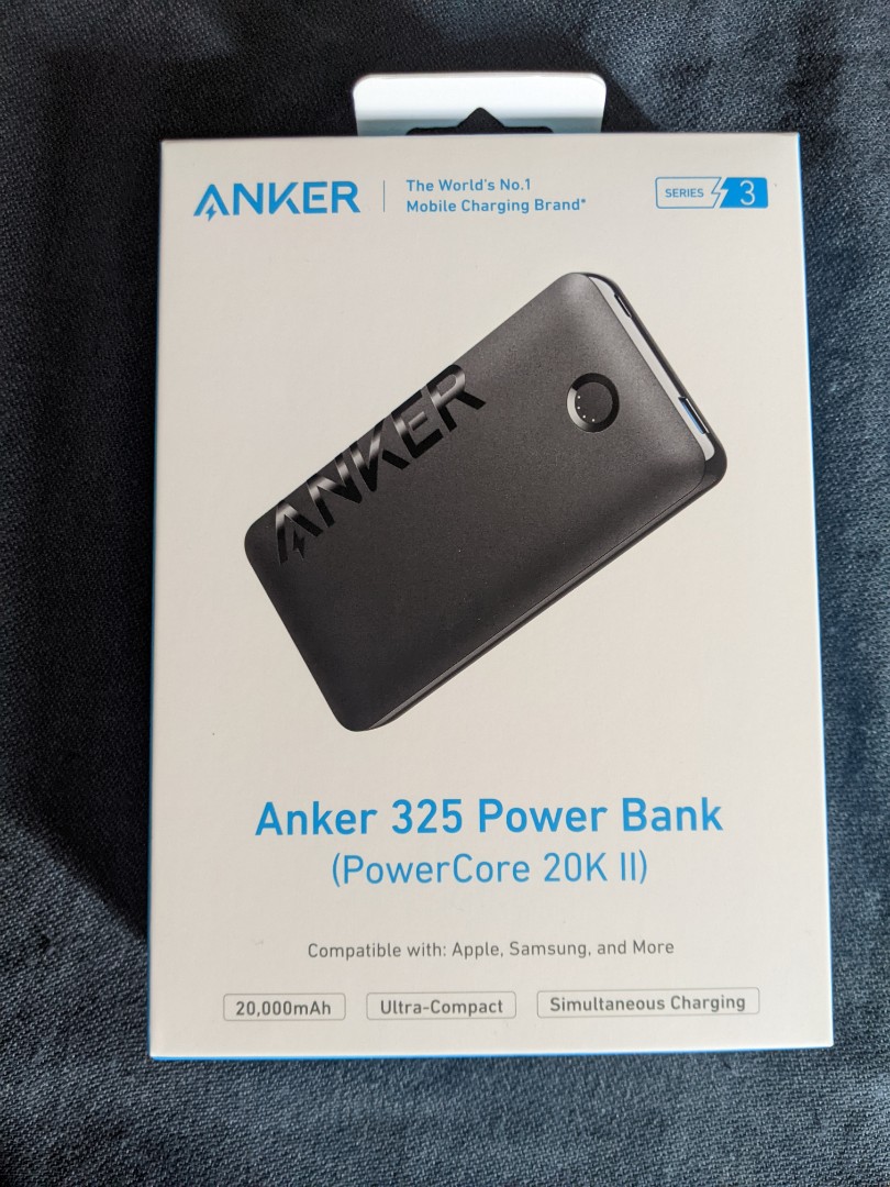 Anker 325 Power Bank (PowerCore 20K)