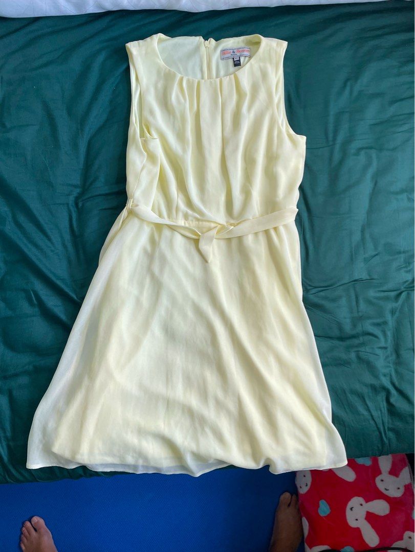 Billie and blossom yellow dress new arrivals