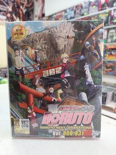 Anime DVD BORUTO Naruto Next Generation 736-759 English Subtitle