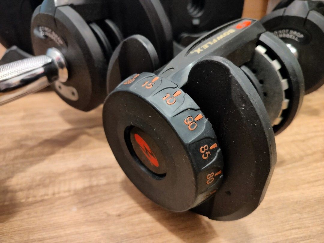 Bowflex 90 hotsell lbs dumbbells