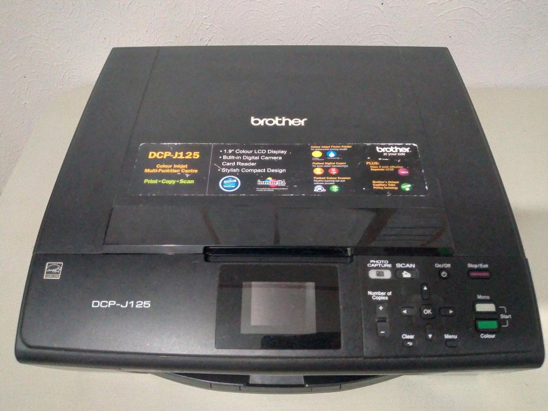 Brother Dcp J125 3 In 1 Printer Computers And Tech Printers Scanners And Copiers On Carousell 1925