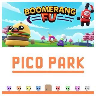 （Buy 2 Free 1）（2in1）Nintendo Switch PICO PARK + Boomerang Fu 回旋镖大乱斗