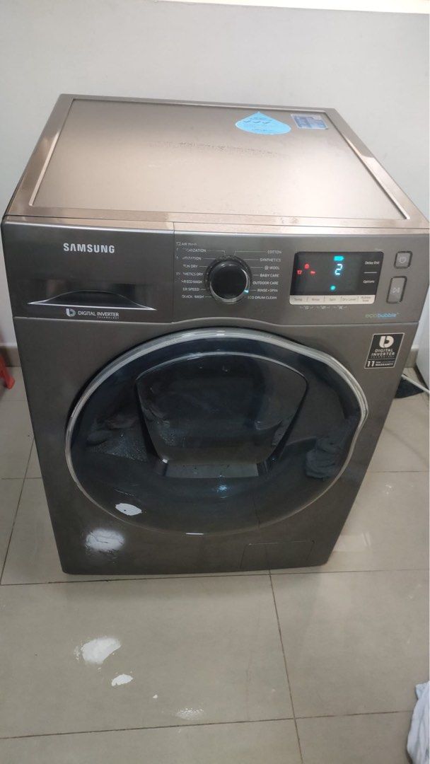 BUY NOW! Samsung 9/6kg (AddWash) Washer Dryer WD90K6410OX, TV & Home