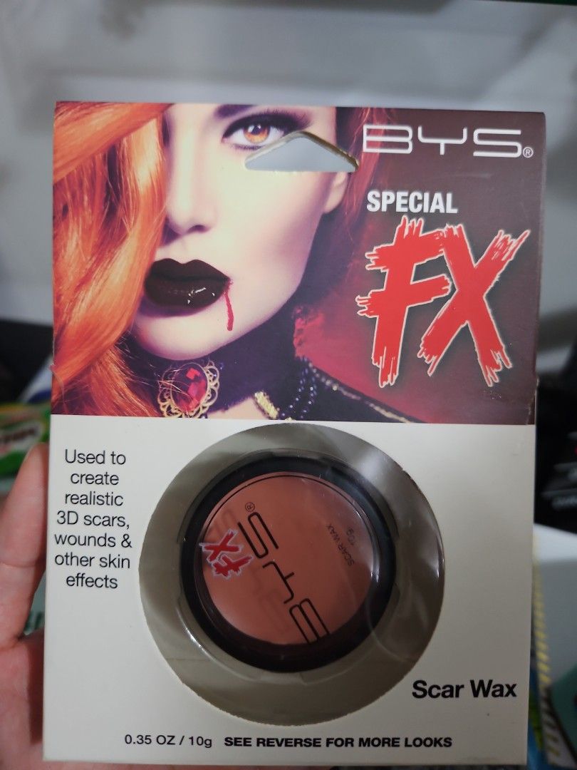 BYS SPECIAL FX SCAR WAX, Beauty & Personal Care, Face, Makeup on Carousell