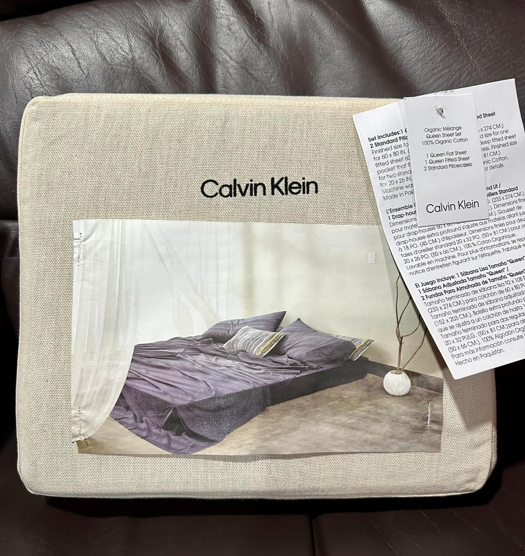 Calvin klein cotton sales sheets