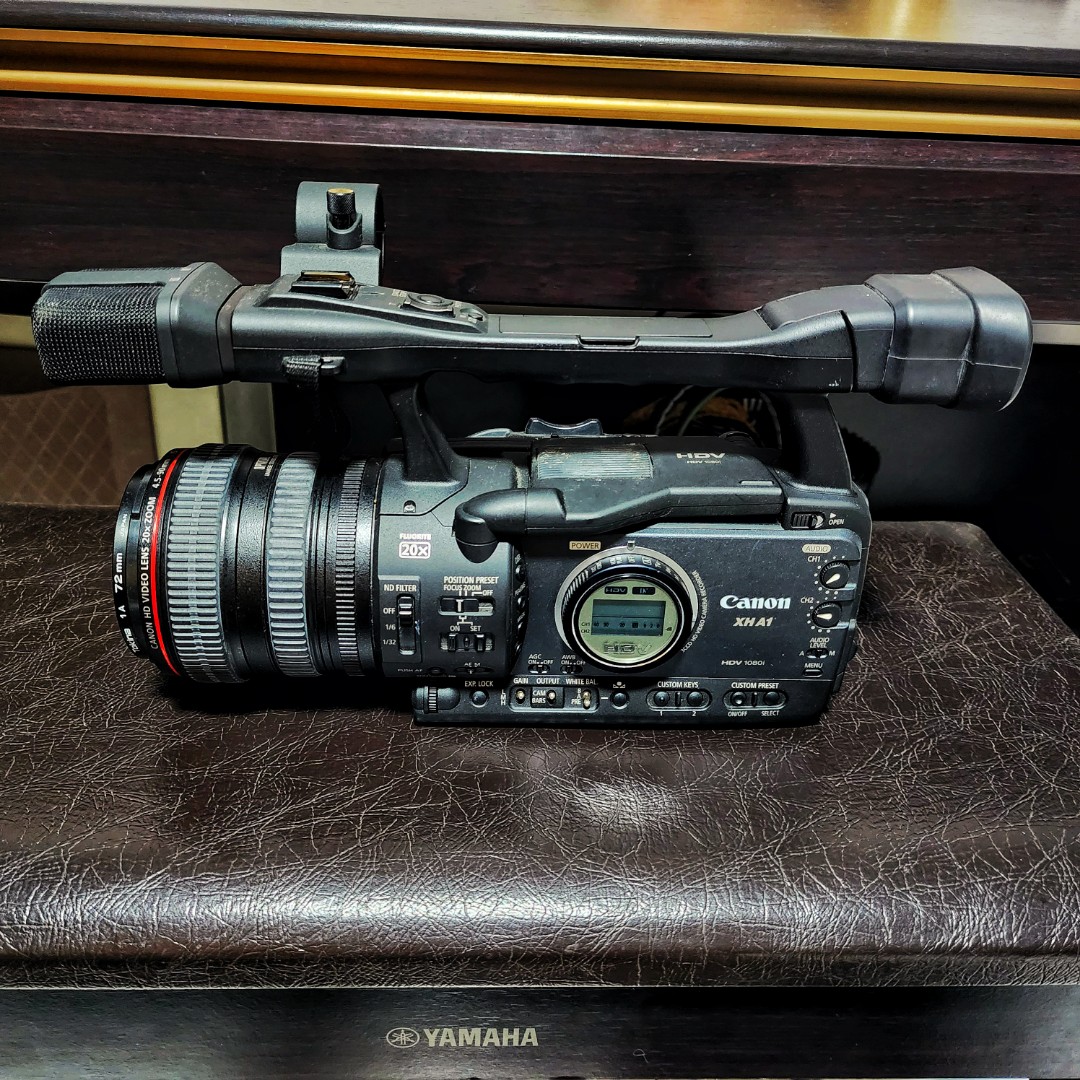 Canon XH A1 HDV 1080i ビデオカメラ-