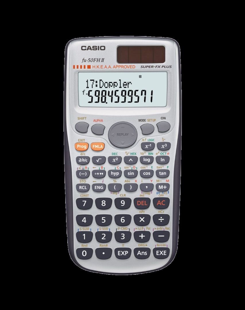 Fx50 calculator clearance