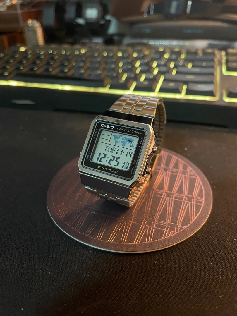 Casio world clock clearance watch