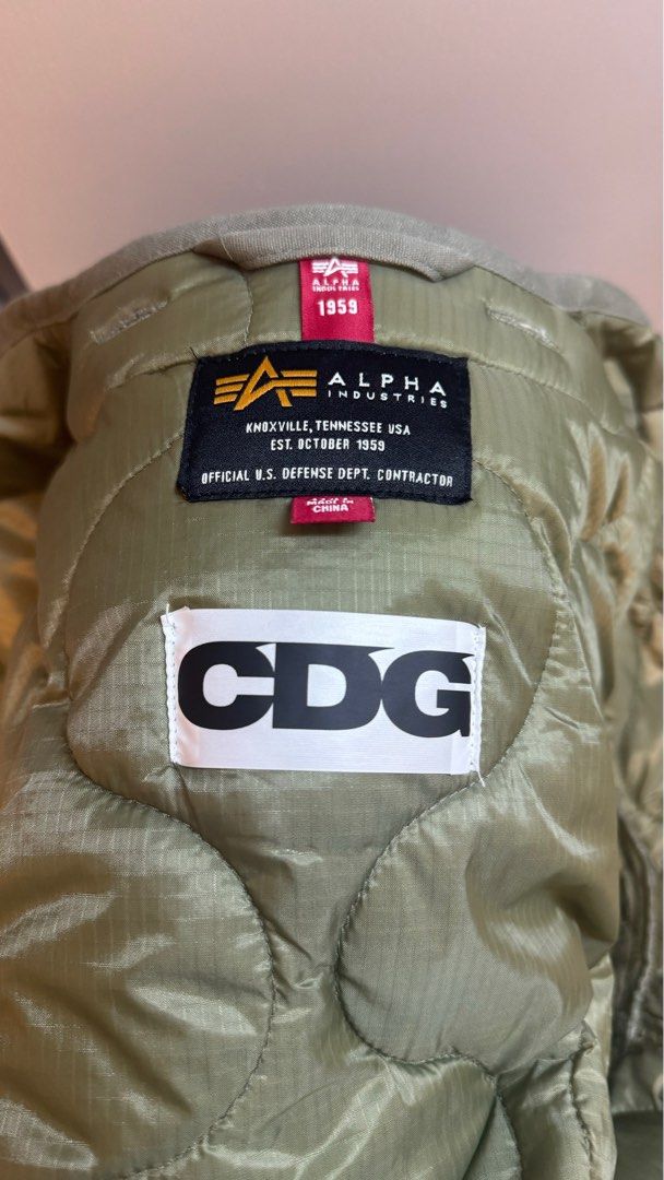 CDG comme des garçons cdg alpha industries Alpha Industries 軍褸