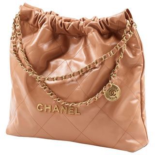 Chanel 22 small, green calf leather, Luxury, Bags & Wallets on Carousell