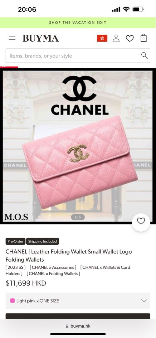 CHANEL 2023 SS Card Holders