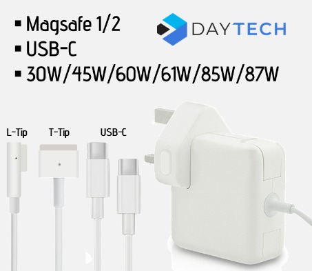 Macbook Air Pro Charger USB C Type-C to MagSafe 2 1 Cable 45W 60W 85W 87W  100W