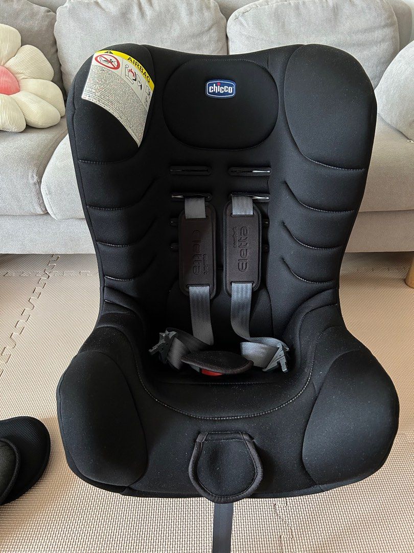 Chicco car seat Eletta Comfort black colour baby car set newborn