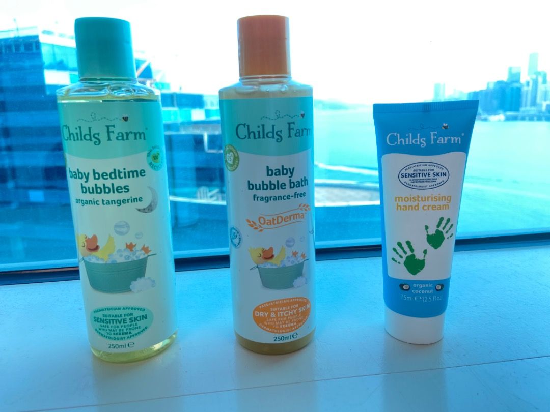 Child Farm baby bubble bath hand cream, 兒童＆孕婦用品, 洗澡及換