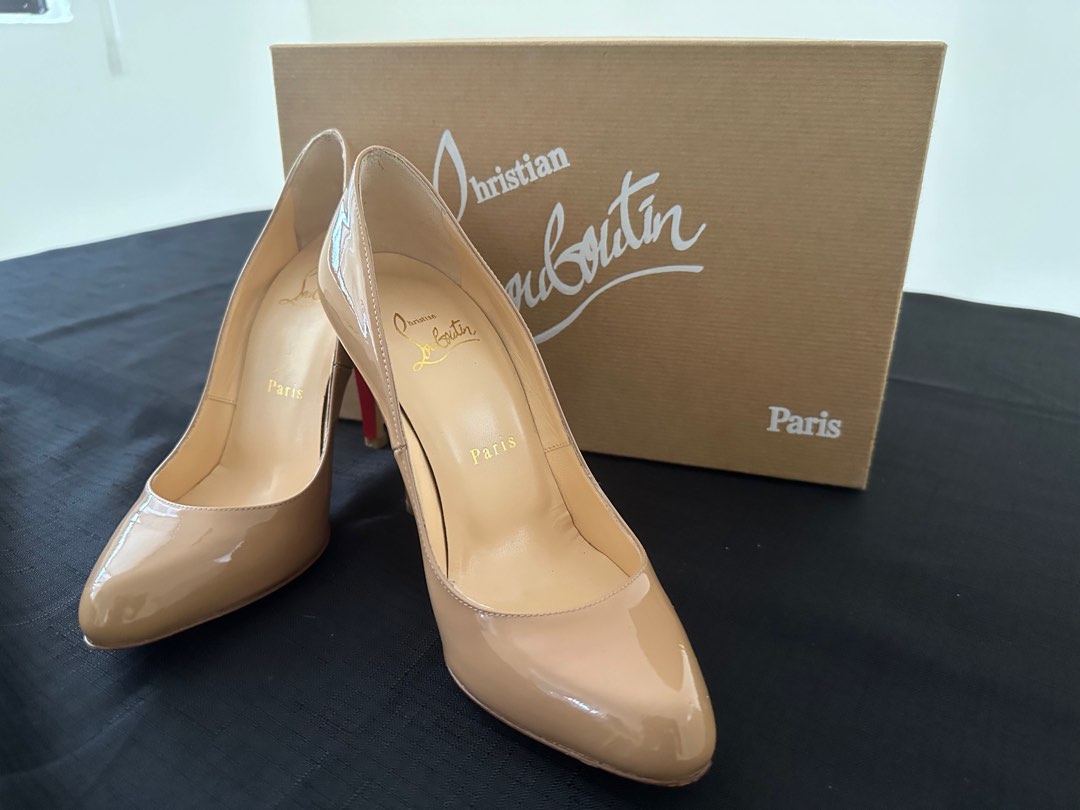 Christian louboutin clearance nude