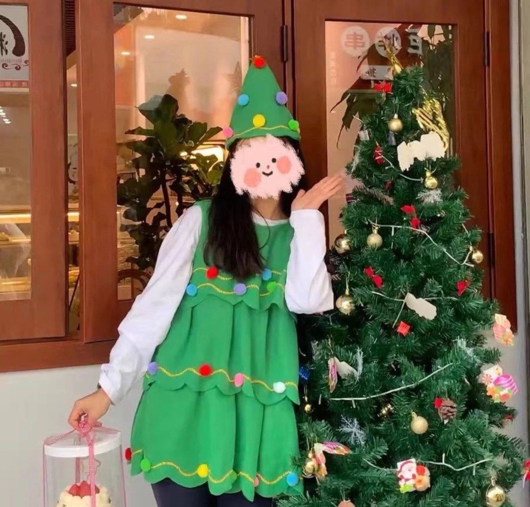 Christmas cheap tree suit