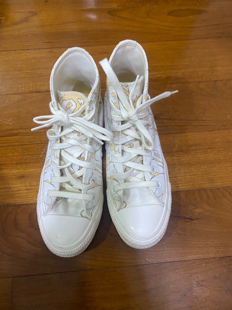 Chuck taylor flower on sale lace