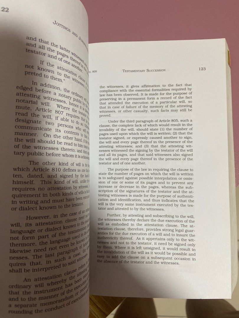 Civil Law Succession (Category: Textbooks) located in Quezon City. Submitted by gofigureee (Listing ID 1265413412, Image 2). Description: There are pages that have notes and highlights thus selling low. Book is 2012 edition of Prof. Balane .