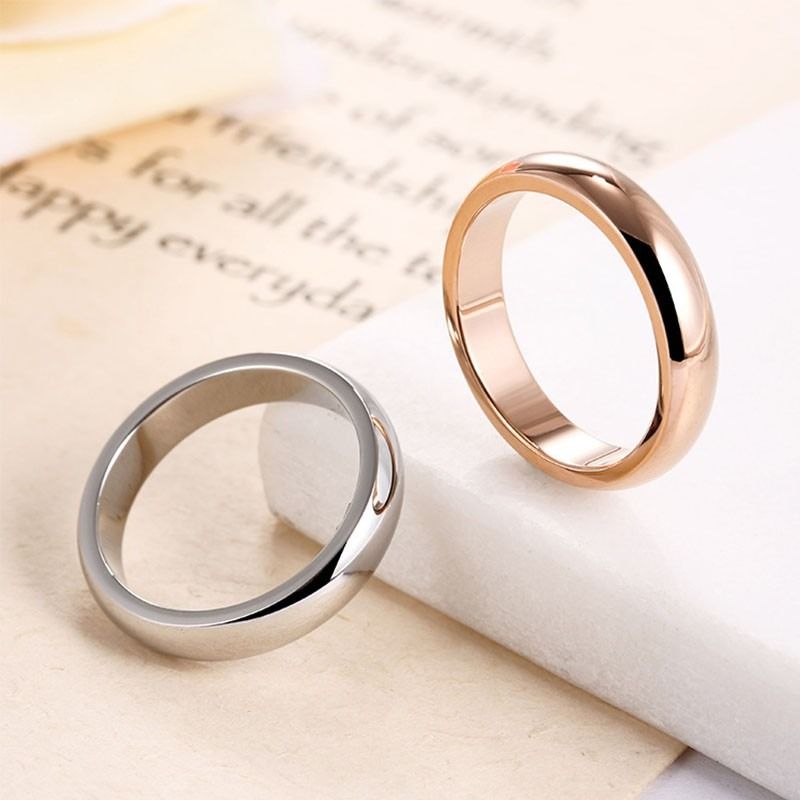 Gold band rings for couple hot sale