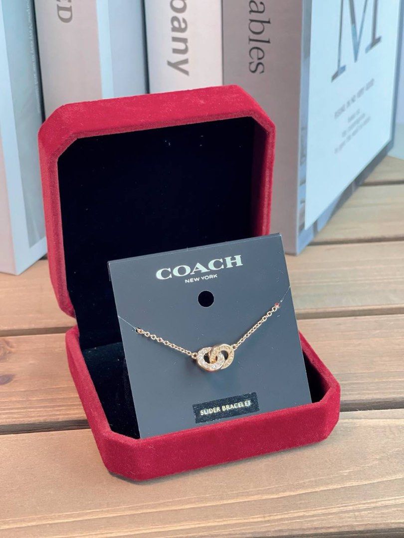 Coach hotsell interlocking bracelet