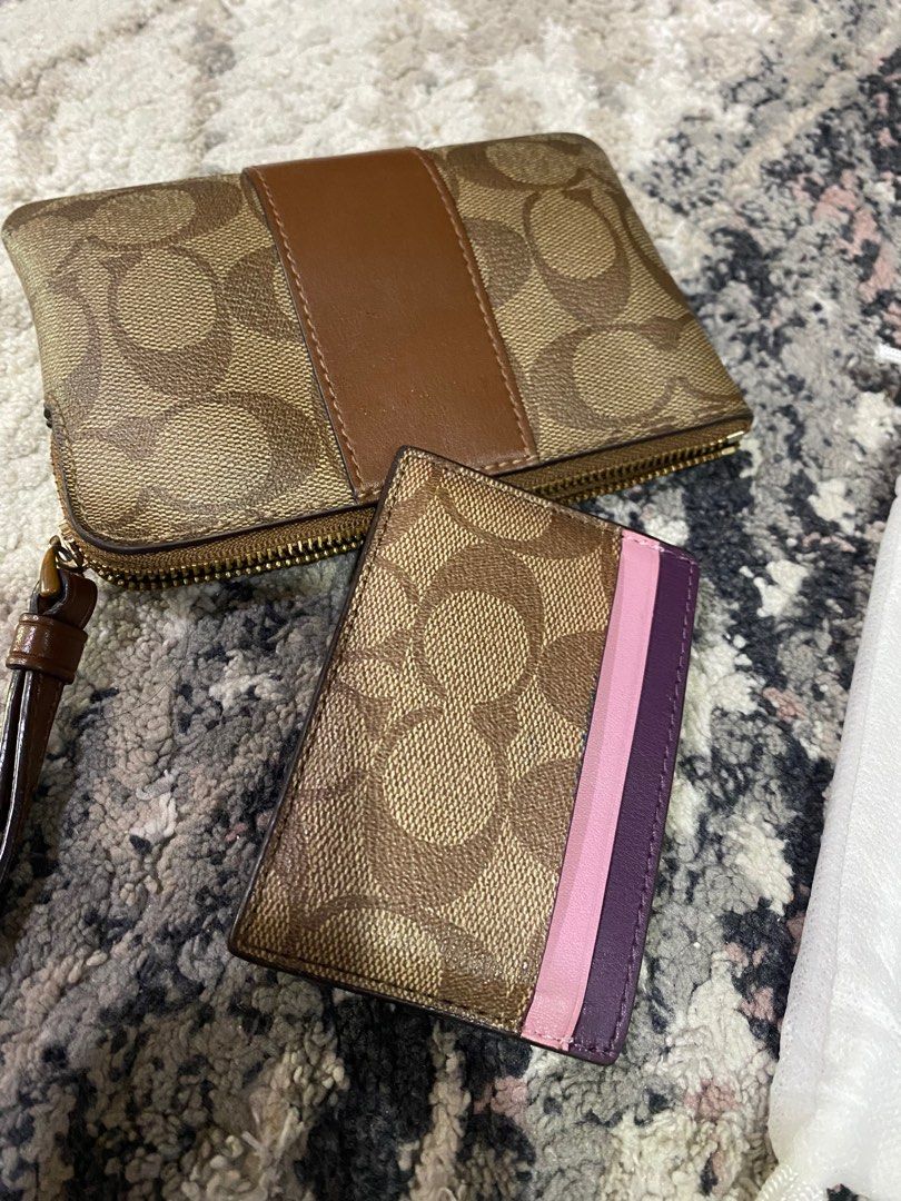 Coach Wallet purse with card holder Women s Fashion Bags