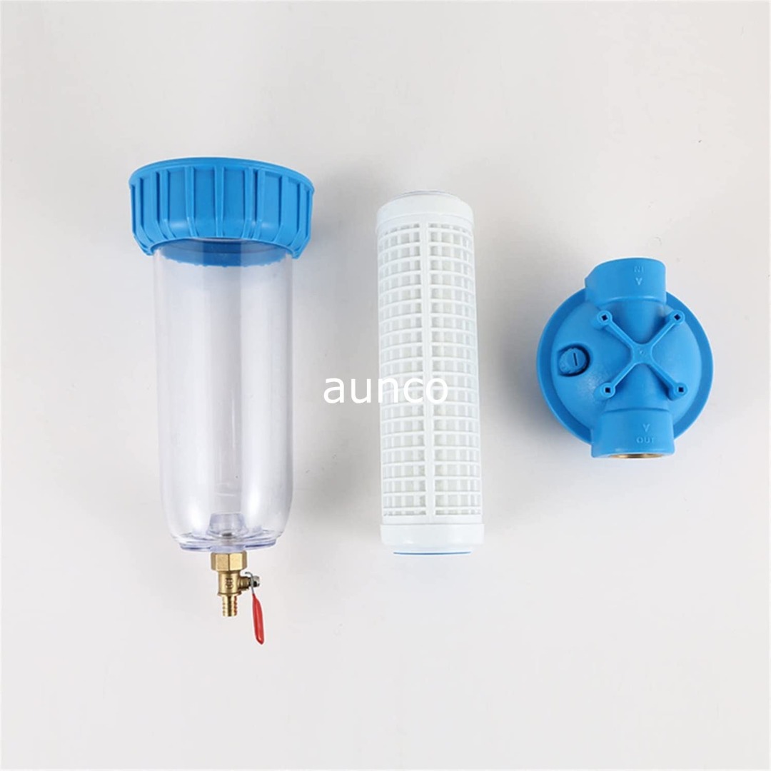 (COD) Water Prefilter 10" 1/2" 100 Mesh 150 Micron Backwash Grit ...