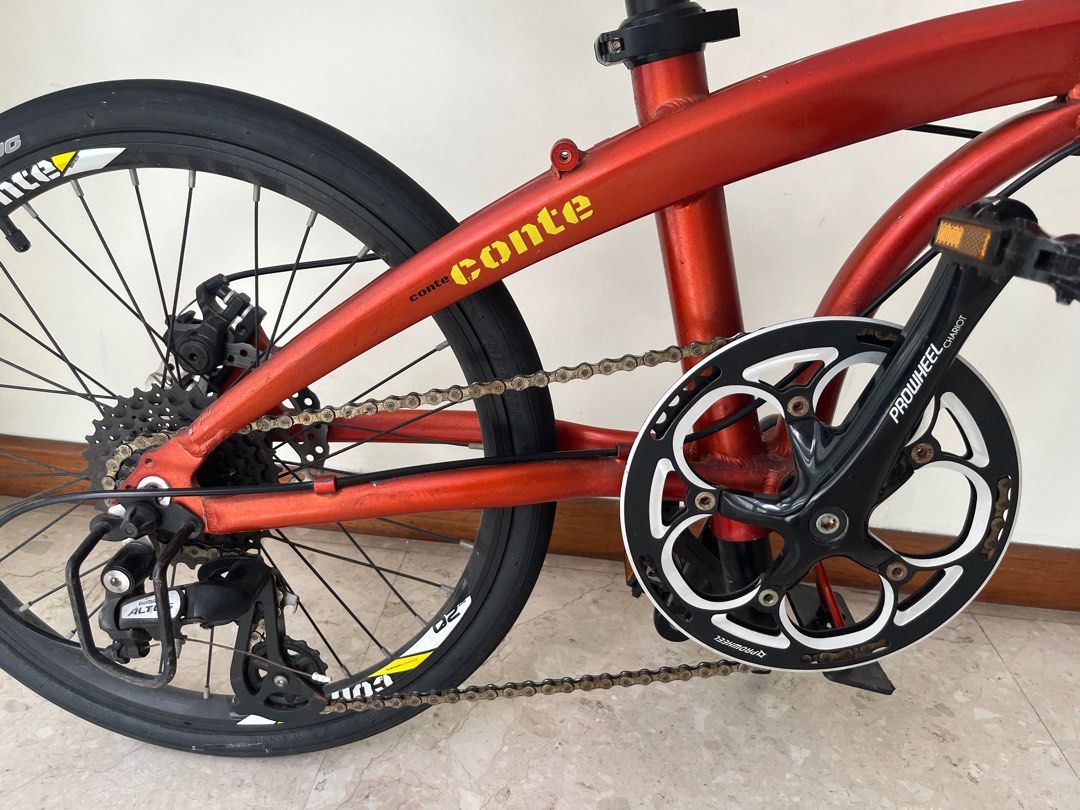 Conte folding bike outlet