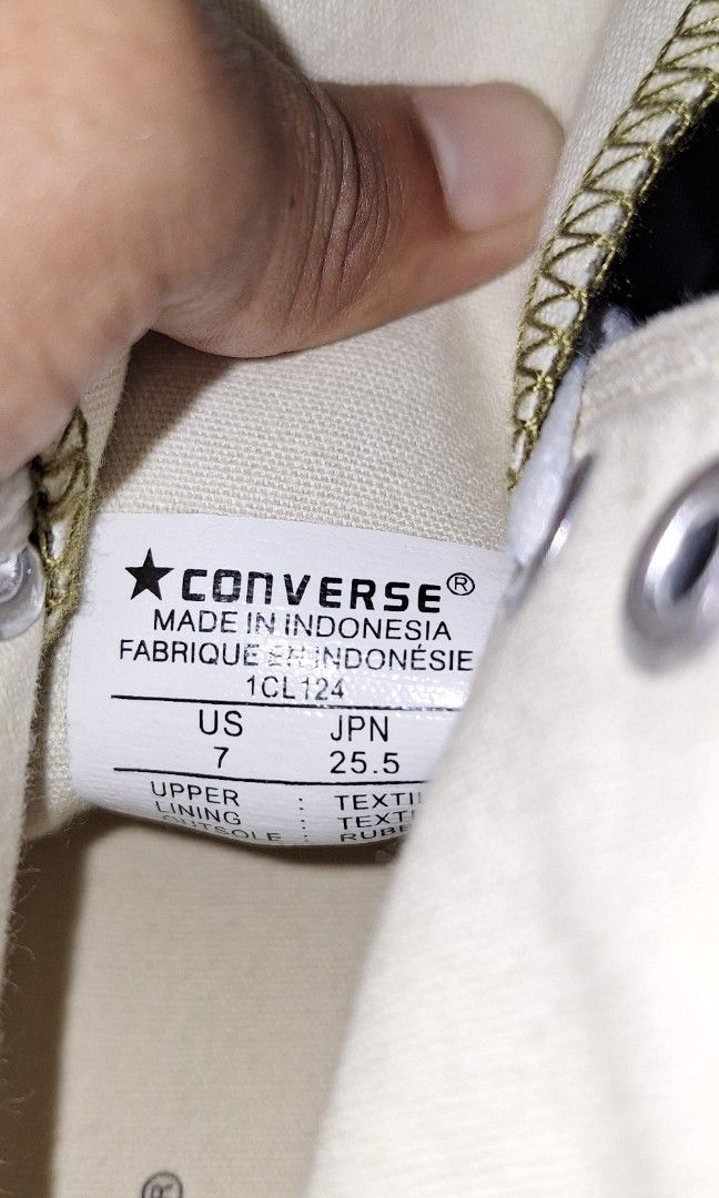 Converse cdg made in indonesia sales