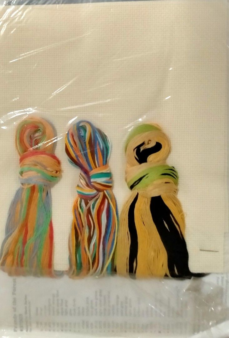 Cross Stitch kit on SALE (Category: Handmade Craft) located in Manila. Submitted by olxph_540542159 (Listing ID 1265362532, Image 3). Description: Cross Stitch kit,complete set of pattern,threads,needle and cloth. Good as a gift for kids and beginners. Limited stock only. Original price at php450-600. Get it now for only Php380..