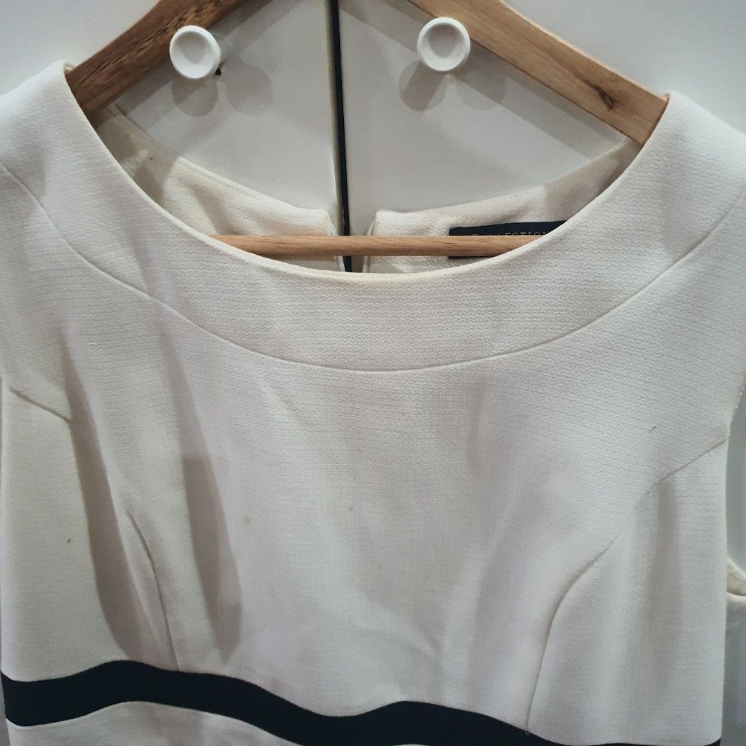 Debenhams black hot sale and white dress