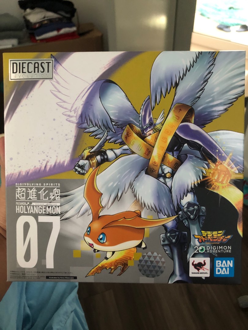 Digivolving top spirits magnaangemon