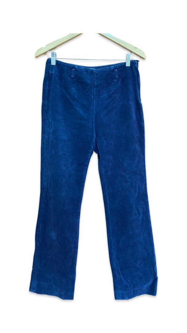 dkny-dark-blue-pants-fesyen-wanita-pakaian-wanita-bawahan-di-carousell