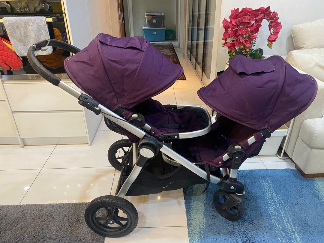 Single Double Stroller Baby Jogger City Select Double