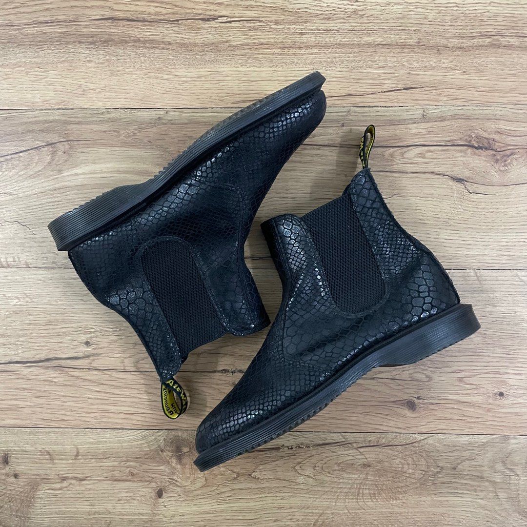 Dr martens kensington flora snake top