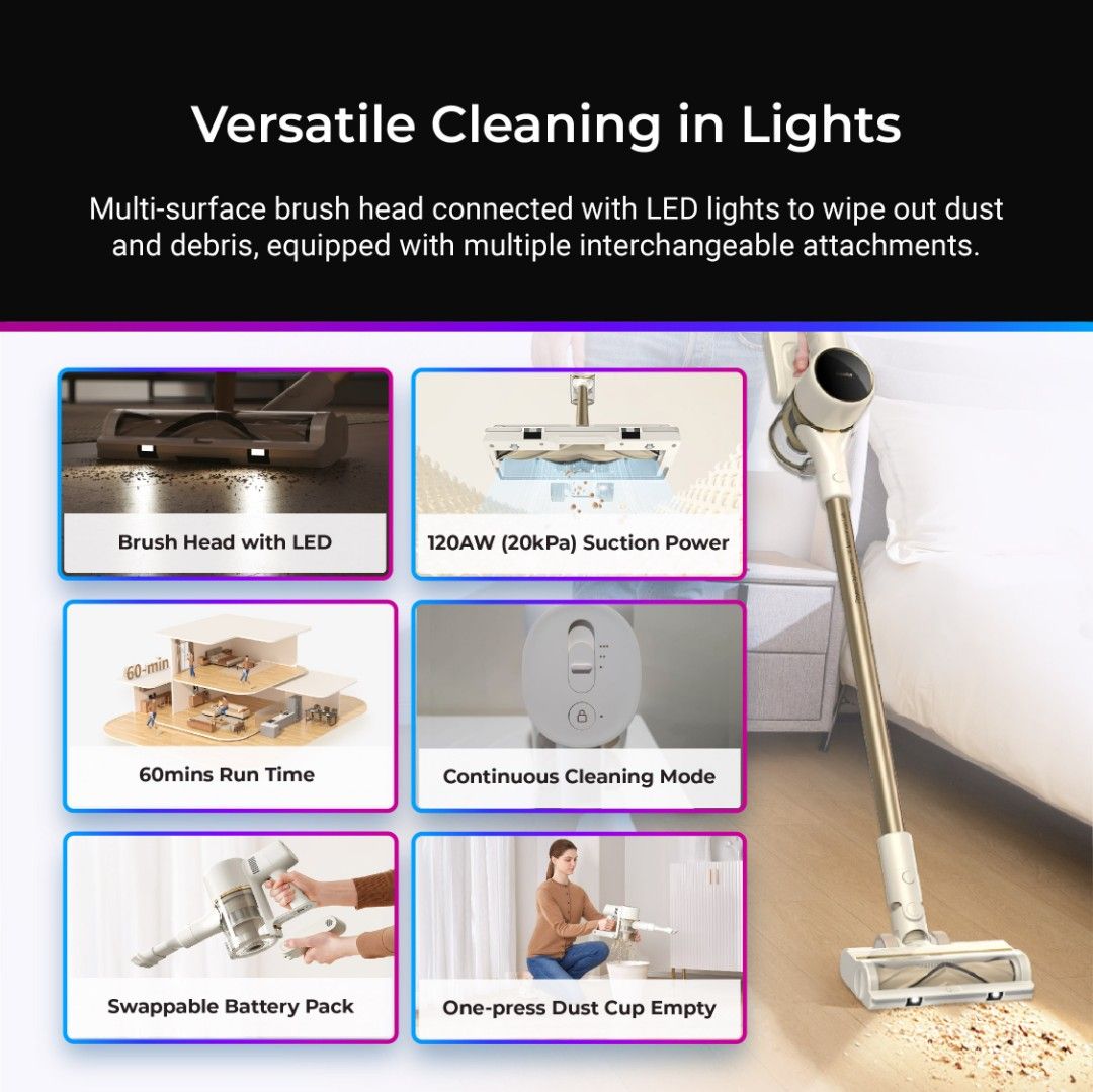 Dreame D10 plus, TV & Home Appliances, Vacuum Cleaner & Housekeeping on  Carousell