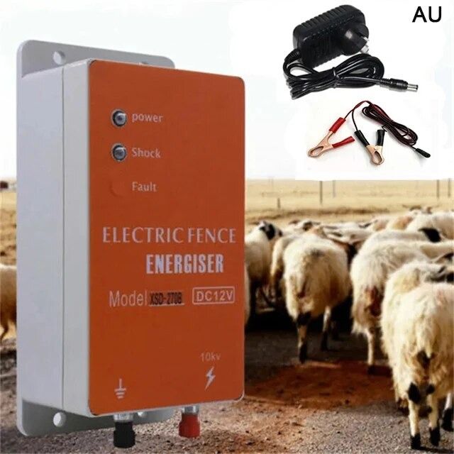 Electric Fence 0.5 Joules Low Impedance Energizer Livestock Sheep Dog ...