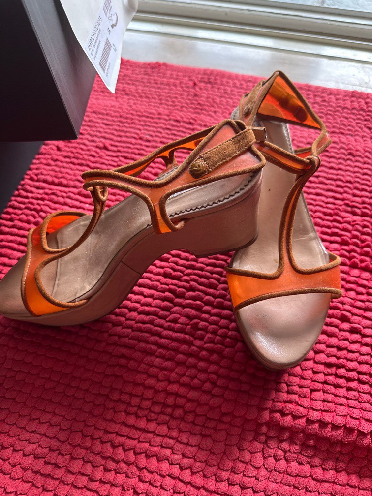 Armani wedges hotsell