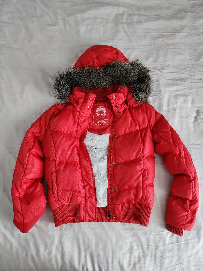 Esprit down parka jacket clearance