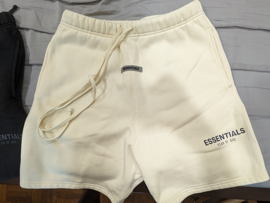 Essentials fog shorts, Men's Fashion, Bottoms, Shorts on Carousell