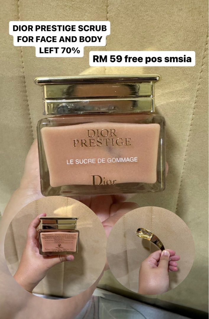 Dior scrub face sale