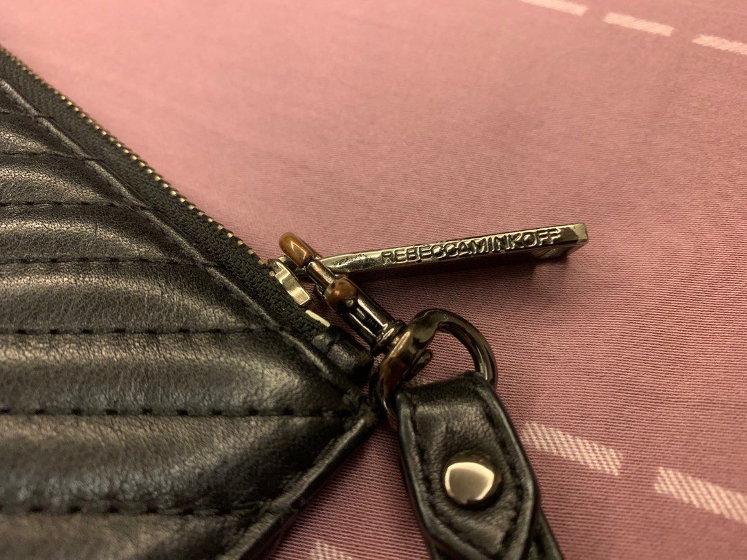 Faulty Zip Rebecca Minkoff Leather Clutch Women s Fashion Bags